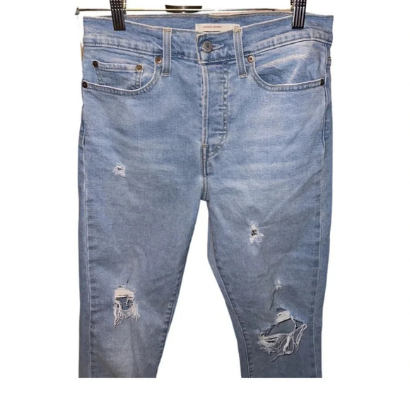 Levi's Light Wash Wedgie Skinny Size 28 - Picture 4 of 7